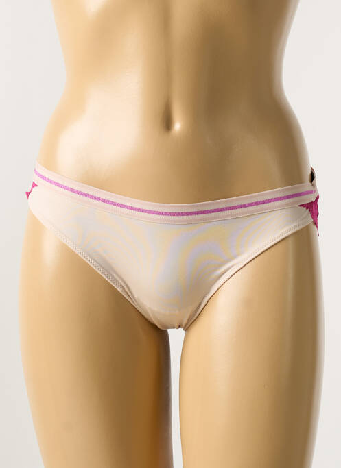 Chilot efect material satinat roz MEY femme