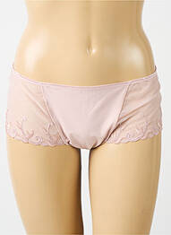 Shorty efect material satinat roz SIMONE PERELE femeie