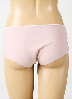 Shorty efect material satinat roz SIMONE PERELE femeie