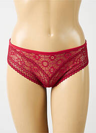 Shorty efect material satinat roz MAISON LEJABY femme