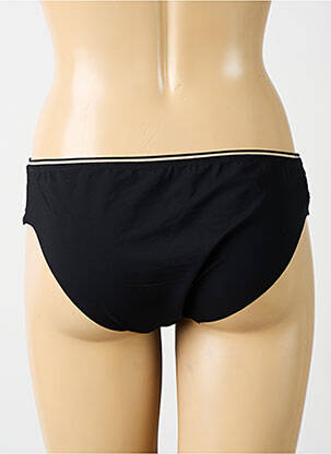 Chilot efect material satinat negru SIMONE PERELE femeie