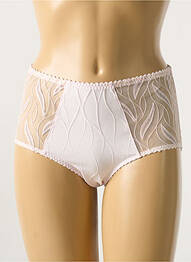 Shorty efect material satinat roz LOUISA BRACQ femme
