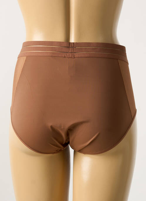 Chilot cu talie înaltă maro MAISON LEJABY femeie