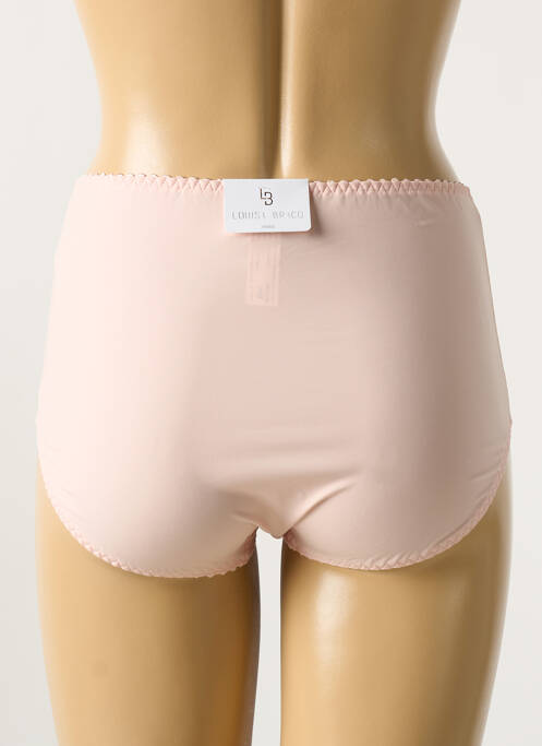 Chilot cu talie înaltă roz LOUISA BRACQ femeie