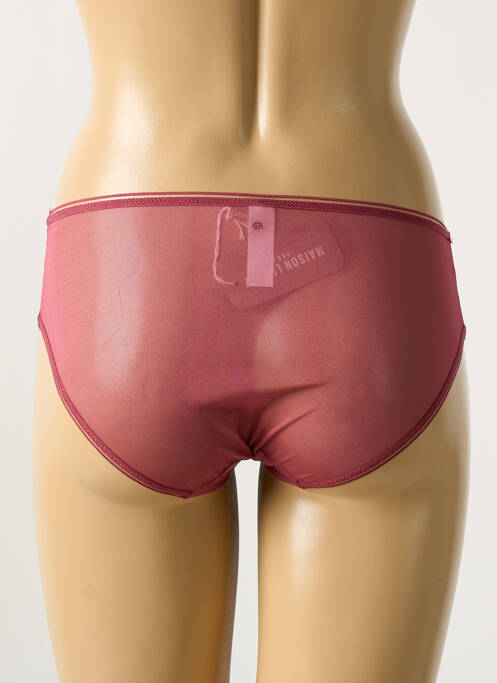 Shorty țesătură dantelă violet MAISON LEJABY femme