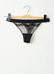 Șnur țesătură dantelă negru CHANTELLE femme
