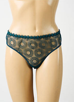 Șnur broderie verde SIMONE PERELE femeie