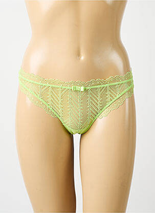 Șnur țesătură dantelă verde SIMONE PERELE femeie