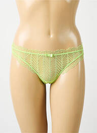 Șnur broderie cu panglică verde SIMONE PERELE femme