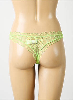 Șnur țesătură dantelă verde SIMONE PERELE femeie