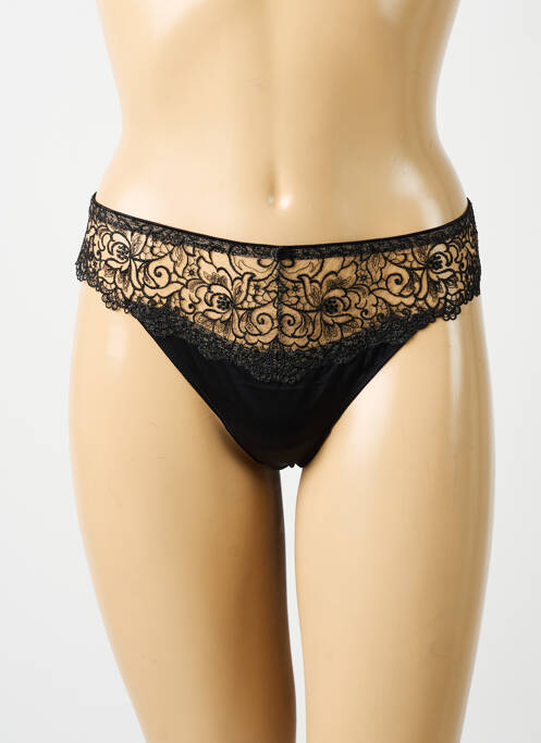 Tanga negru KARL LAGERFELD femeie