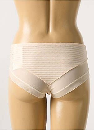 Shorty efect material satinat bej PRIMADONNA femeie