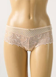 Shorty efect material satinat bej AUBADE femme