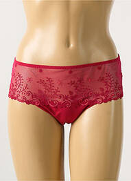 Shorty efect material satinat roșu SIMONE PERELE femme