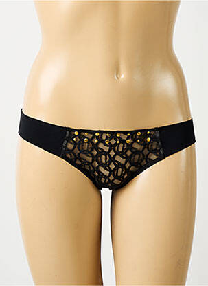 Chilot ușoară și transparentă negru CHANTELLE femeie