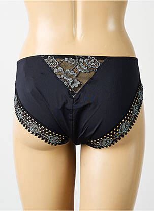 Shorty efect material satinat negru PRIMADONNA femeie