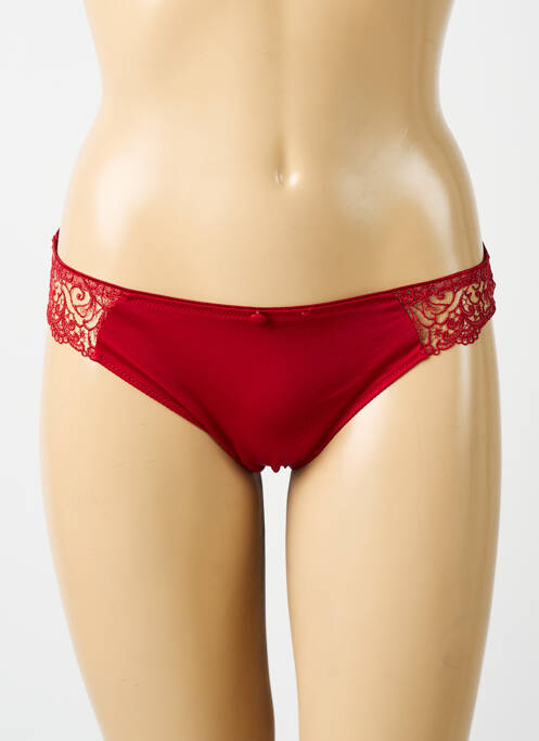 Chilot roșu KARL LAGERFELD X AUBADE femeie