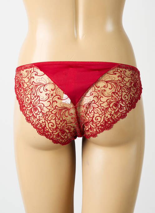 Chilot roșu KARL LAGERFELD X AUBADE femeie