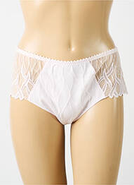 Shorty efect material satinat roz LOUISA BRACQ femme