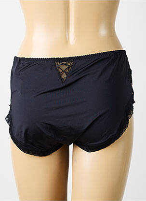 Shorty efect material satinat negru PRIMADONNA femeie