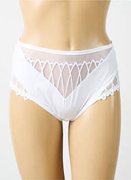 Shorty efect material satinat alb PRIMADONNA femme