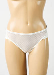 Chilot efect material satinat alb MARIE JO femme