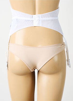 Corset/jartieră cu armatură alb AMBRA femeie