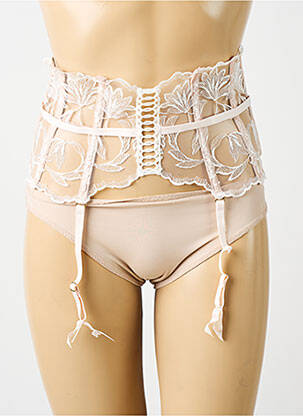 Corset/Jartieră roz AUBADE femeie