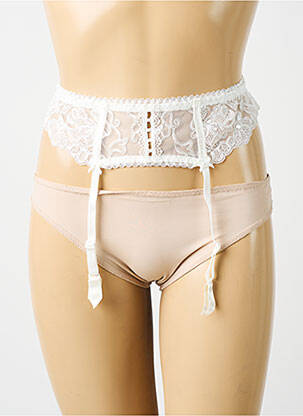 Corset/Jartieră alb AUBADE femeie