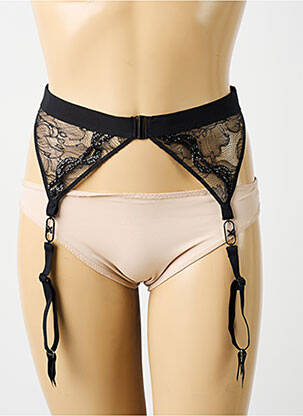 Corset/jartieră bretele elastice reglabile negru CHANTELLE femeie