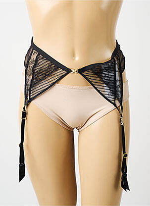 Corset/jartieră bretele elastice reglabile negru CHANTELLE femeie