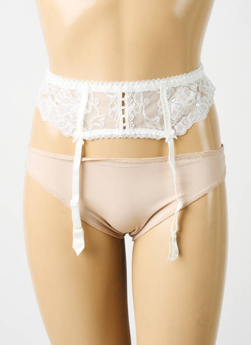 Corset/Jartieră alb AUBADE femeie