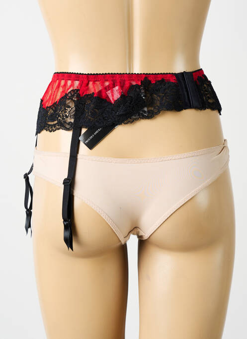 Corset/Jartieră roșu AMBRA femeie