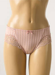 Shorty broderie cu panglică roz PRIMADONNA femme
