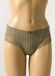 Shorty broderie cu panglică verde PRIMADONNA femme