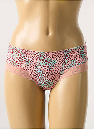 Shorty efect material satinat roz PRIMADONNA femeie