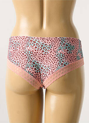 Shorty efect material satinat roz PRIMADONNA femeie