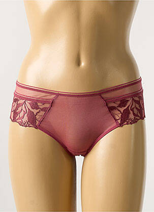 Shorty broderie violet MAISON LEJABY femeie