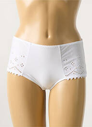 Shorty elasticitate alb MAISON LEJABY femme