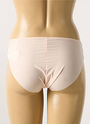 Shorty efect material satinat roz MARIE JO femeie