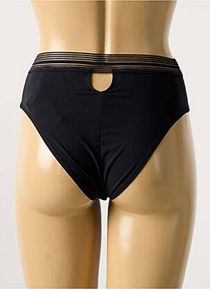 Chilot efect material satinat negru MARIE JO femeie