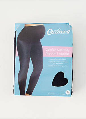Pantalon maternitate elasticitate negru CARRIWELL femeie