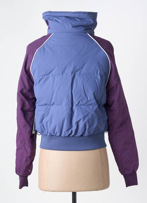 Geacă matlasată mâneci lungi fără glugă violet FILA femme