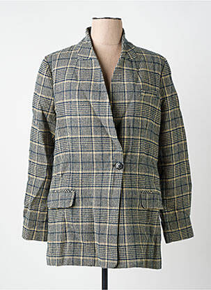 Jachete casual guler tip costum albastru LEON & HARPER femeie