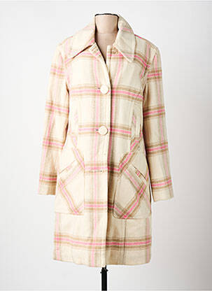 Palton lung bej FIRETRAP femeie