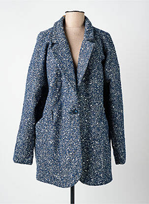 Palton scurt albastru DN.SIXTY SEVEN femeie