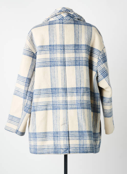 Palton lung albastru SCHOOL RAG femeie