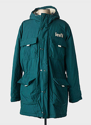 Parka mâneci lungi cu glugă verde LEVI'S bărbat