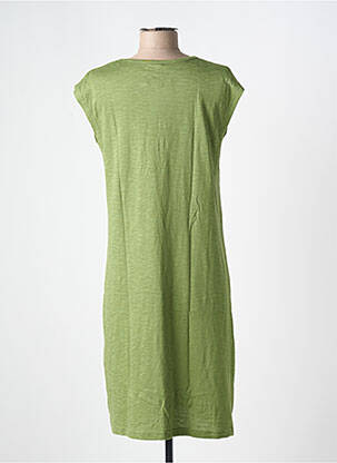 Rochie midi mâneci scurte mâneci scurte verde CHRISTIAN CANE femeie
