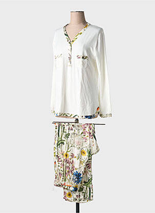 Pijama alb LE CHAT femeie